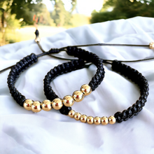 Cargar imagen en el visor de la galería, Pareja Pulseras Oro Laminado