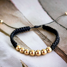 Cargar imagen en el visor de la galería, Pulsera Caballero Oro Laminado