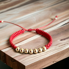 Cargar imagen en el visor de la galería, Pulsera Caballero Oro Laminado