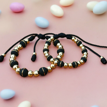 Cargar imagen en el visor de la galería, Pareja Pulsera Dayky Black
