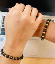 Cargar imagen en el visor de la galería, Pareja Pulsera Blay Black