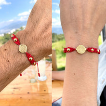 Cargar imagen en el visor de la galería, Pareja Pulsera San Benito Red