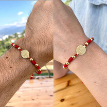 Cargar imagen en el visor de la galería, Pareja Pulsera San Benito Red