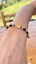 Cargar imagen en el visor de la galería, Pareja Pulsera San Benito Black