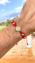 Cargar imagen en el visor de la galería, Pareja Pulsera San Benito Red