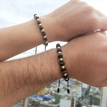 Cargar imagen en el visor de la galería, Pareja Pulsera Blay Black