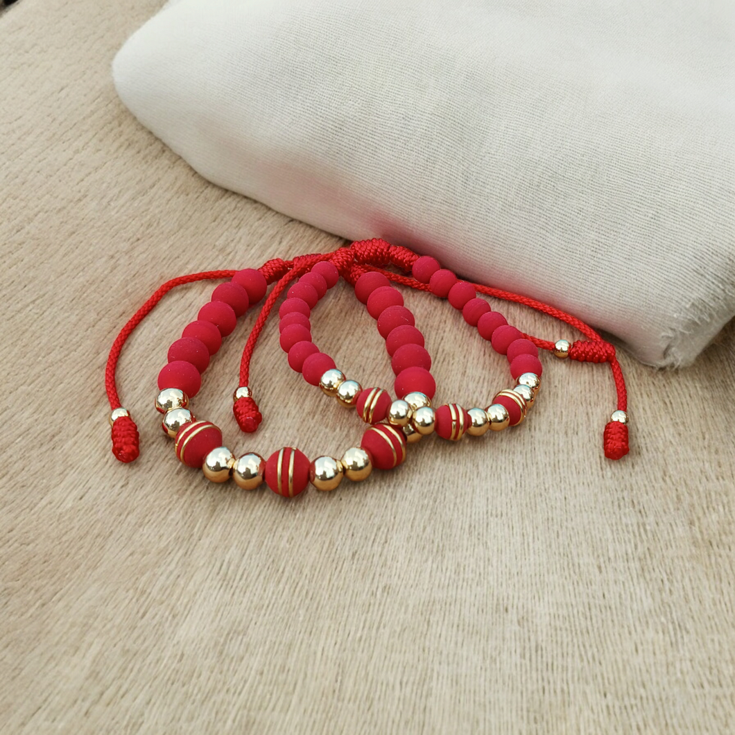 Pareja Pulsera Skym Red