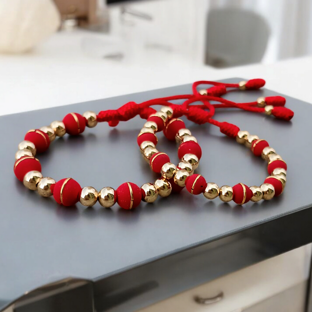 Pareja Pulsera Dayky Red